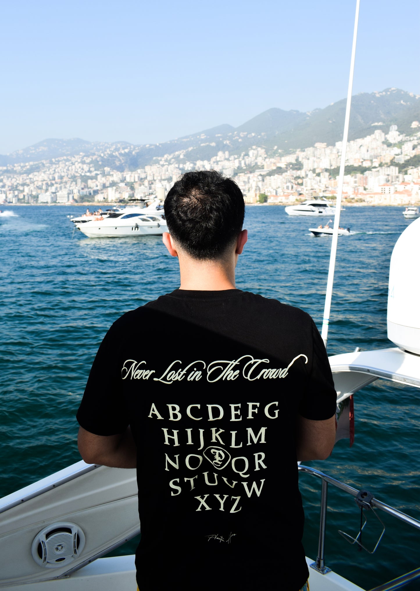 Caviar Black Tee