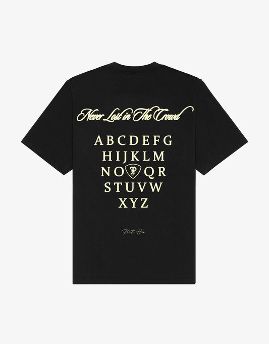 Caviar Black Tee